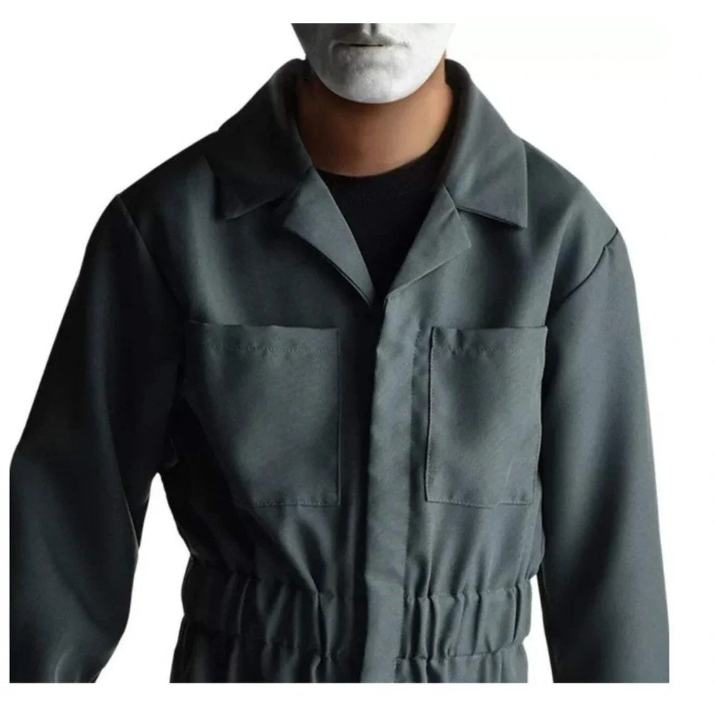 Halloween Michael Myers Jumpsuit & Mask Costume Size Youth M 8-10 New Halloween - Picture 2 of 10